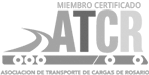 Miembro certificado de ATCR, Asociación de Transporte de Cargas de Rosario
