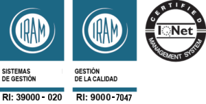 Certificaciones IRAM: sistemas de gestión RI 39000-020 y gestión de la calidad RI 9000-7047; IQNet